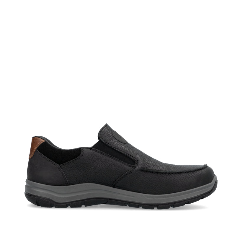 Rieker Artikelnummer 03651-00 Rieker Herren Slipper urbanschwarz Auslauf