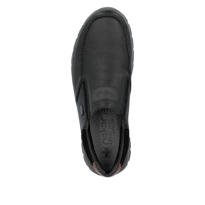 Rieker Artikelnummer 03651-00 Rieker Herren Slipper urbanschwarz Auslauf