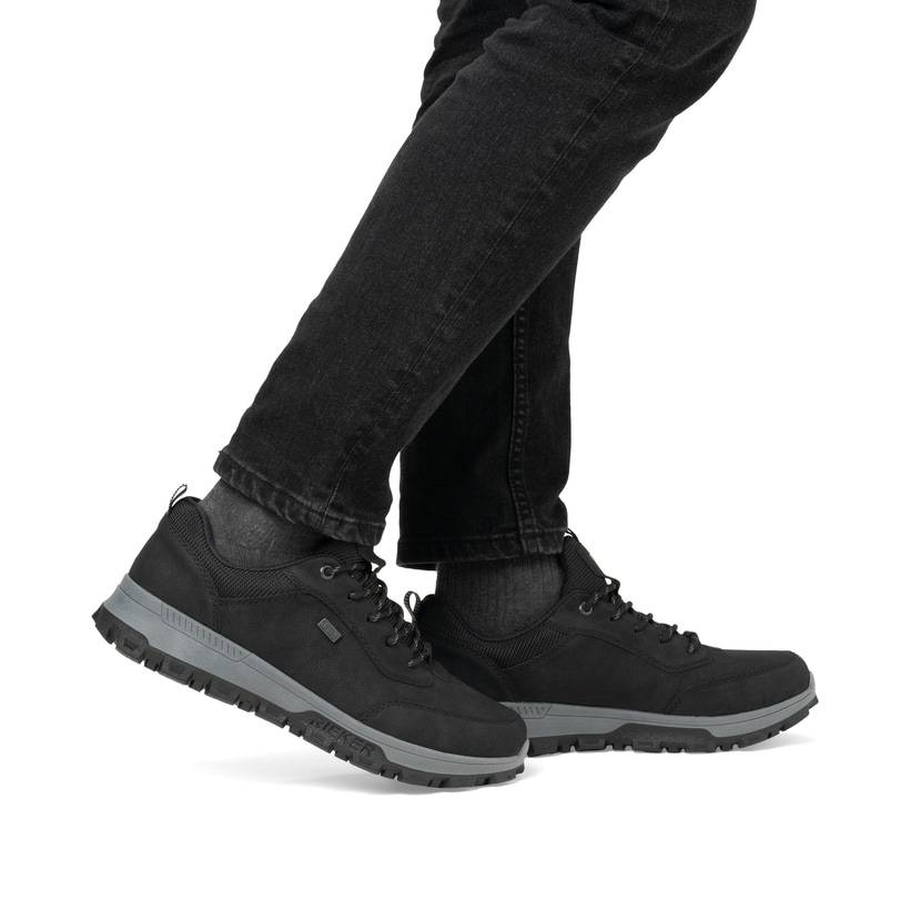 Rieker Artikelnummer 35503-00 Rieker Herren Schnürschuhe urbanschwarz Verkauf