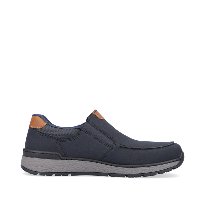 Rieker Artikelnummer B9062-15 Rieker Herren Slipper marineblau im Angebot