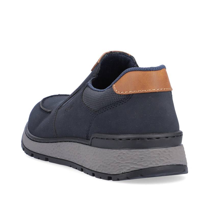 Rieker Artikelnummer B9062-15 Rieker Herren Slipper marineblau im Angebot