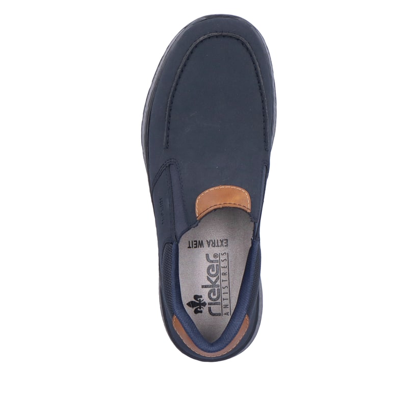 Rieker Artikelnummer B9062-15 Rieker Herren Slipper marineblau im Angebot