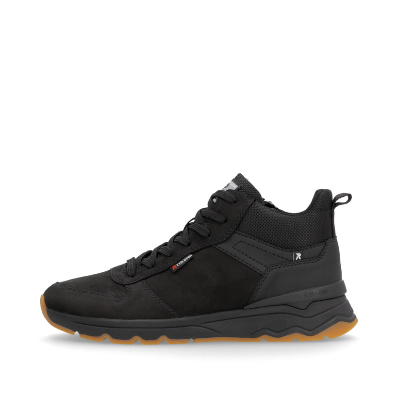 Rieker Artikelnummer U0970-00 Rieker Herren Sneaker Low graphitschwarz Fabrikverkauf