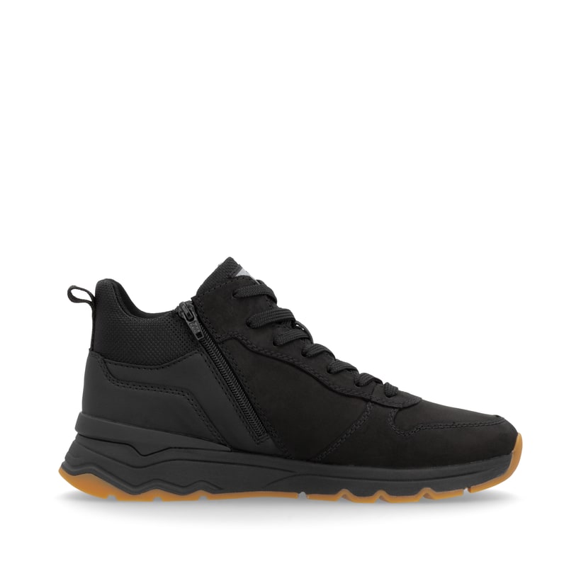 Rieker Artikelnummer U0970-00 Rieker Herren Sneaker Low graphitschwarz Fabrikverkauf