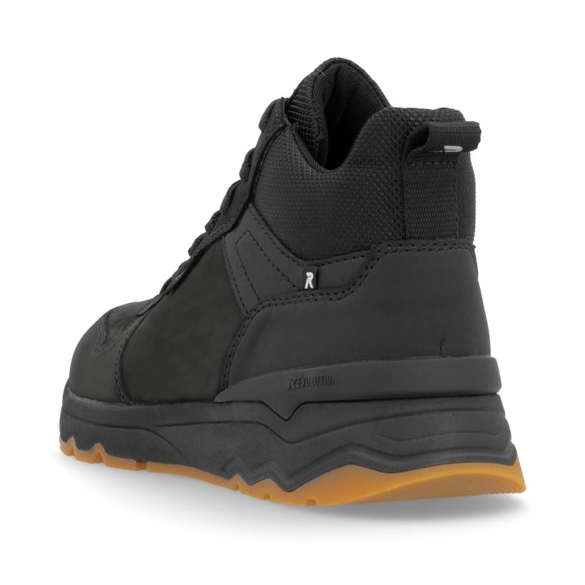 Rieker Artikelnummer U0970-00 Rieker Herren Sneaker Low graphitschwarz Fabrikverkauf