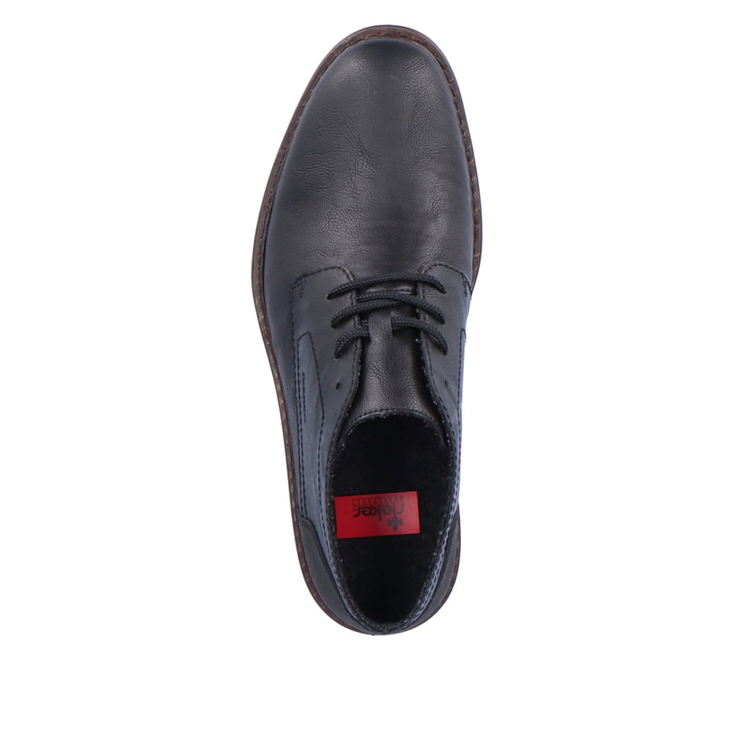 Rieker Artikelnummer 17604-00 Rieker Herren Schnürschuhe tiefschwarz Limitierter Zeitrabatt