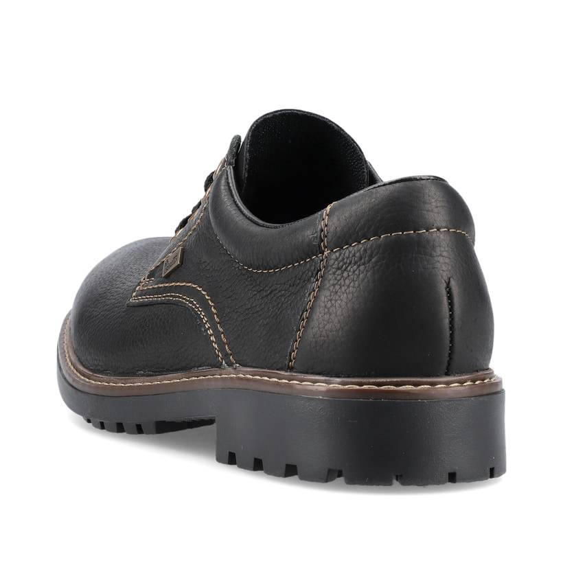 Rieker Artikelnummer B4610-00 Rieker Herren Schnürschuhe nachtschwarz Fabrik Onlineshop