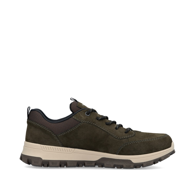 Rieker Artikelnummer 35503-54 Rieker Herren Schnürschuhe khakigrün Fabrikpreis