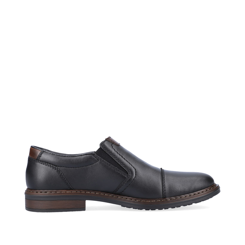 Rieker Artikelnummer 17659-00 Rieker Herren Slipper mattschwarz Versandkostenfrei