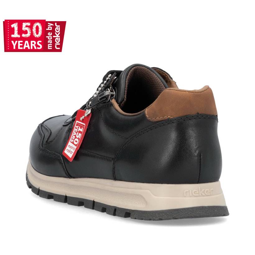 Rieker Artikelnummer B0504-00 Rieker Herren Sneaker Low nachtschwarz Flash Sale