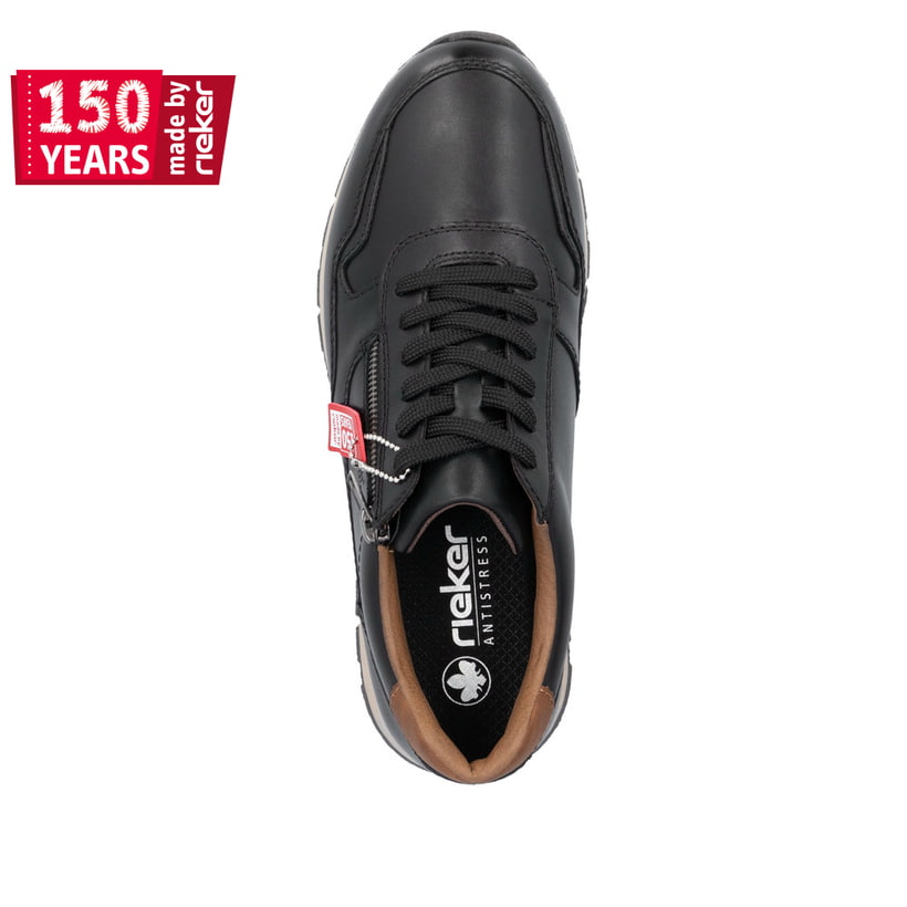 Rieker Artikelnummer B0504-00 Rieker Herren Sneaker Low nachtschwarz Flash Sale