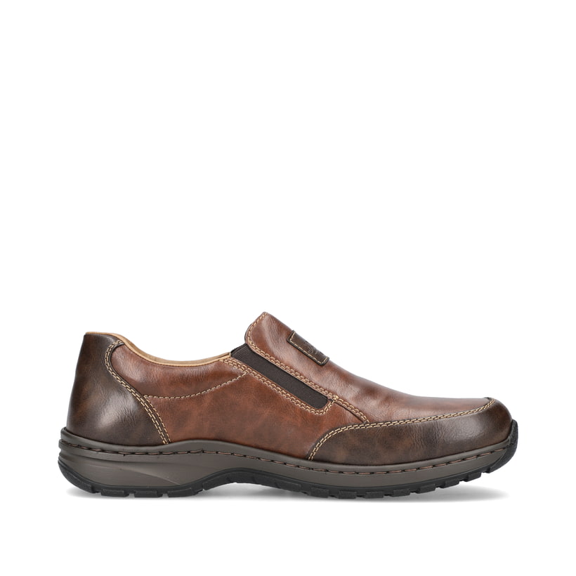 Rieker Artikelnummer 03354-26 Rieker Herren Slipper kastanienbraun Online Shopping