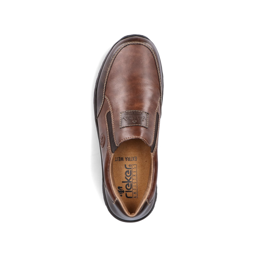 Rieker Artikelnummer 03354-26 Rieker Herren Slipper kastanienbraun Online Shopping