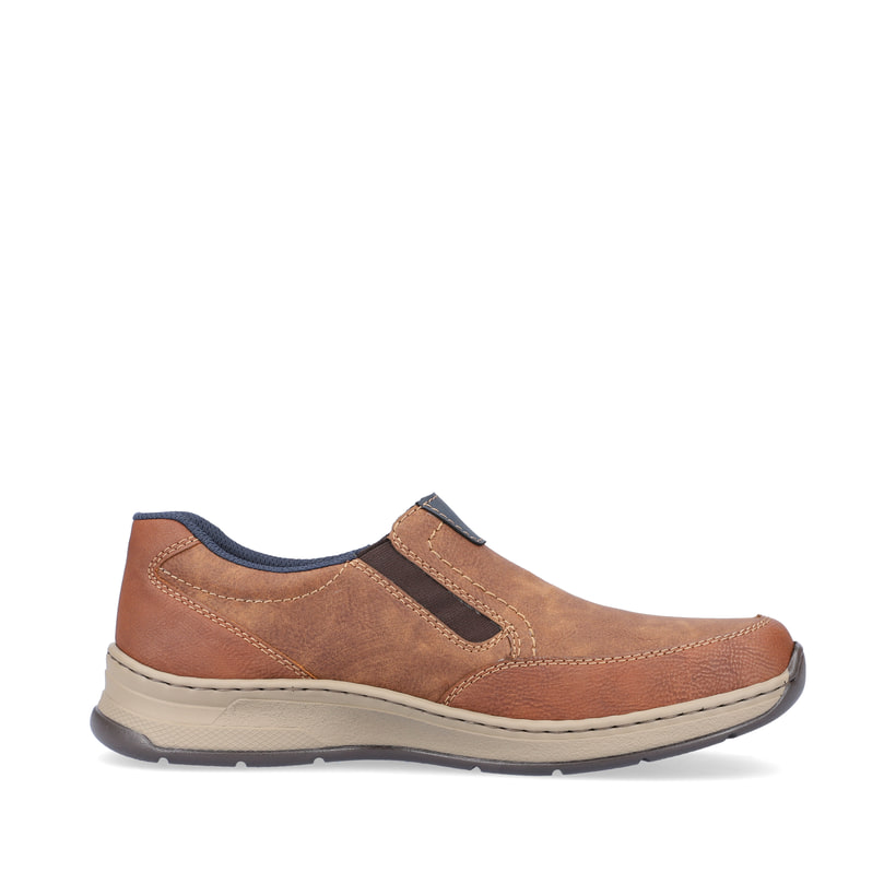 Rieker Artikelnummer 14362-24 Rieker Herren Slipper holzbraun Preisnachlass