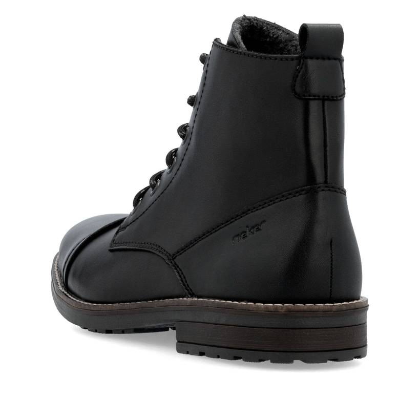 Rieker Artikelnummer 33205-00 Rieker Herren Schnürstiefel graphitschwarz Saisonschlussverkauf