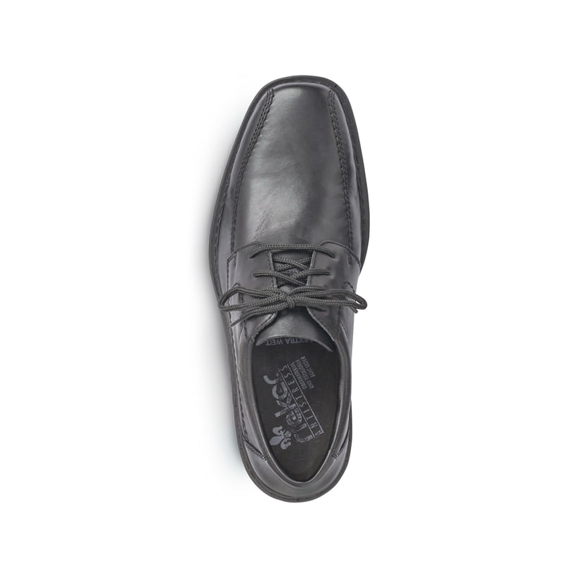 Rieker Artikelnummer B0812-00 Rieker Herren Schnürschuhe nachtschwarz Osterangebot