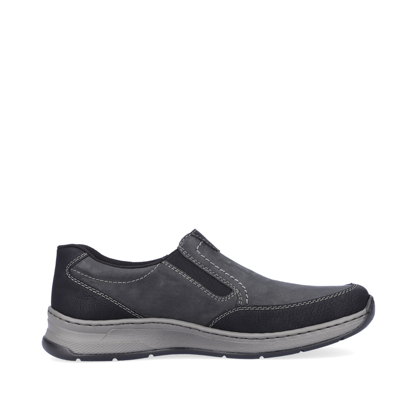 Rieker Artikelnummer 14362-00 Rieker Herren Slipper asphaltschwarz Muttertagsangebot