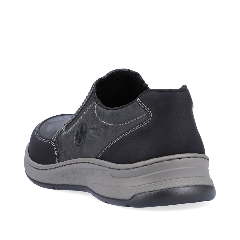 Rieker Artikelnummer 14362-00 Rieker Herren Slipper asphaltschwarz Muttertagsangebot
