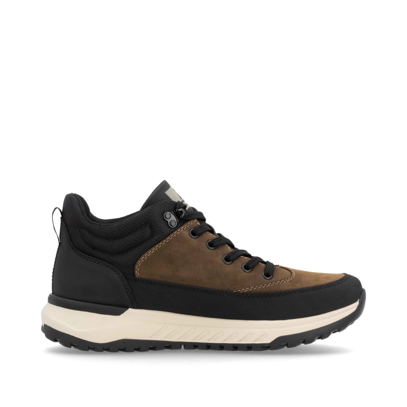 Rieker Artikelnummer U0173-22 Rieker Herren Schnürstiefel nougatbraun-schwarz Valentinstagsangebot