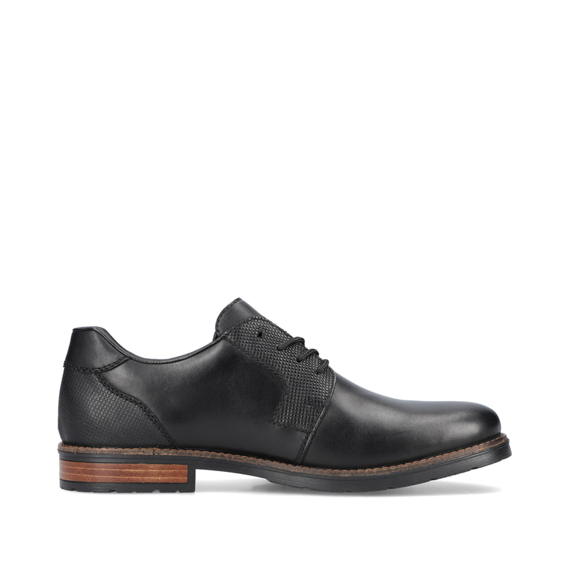 Rieker Artikelnummer 14603-00 Rieker Herren Schnürschuhe glanzschwarz Exklusive Angebote