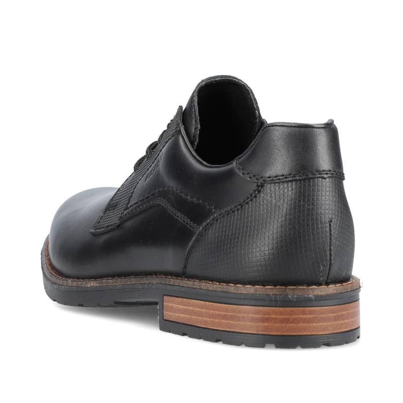 Rieker Artikelnummer 14603-00 Rieker Herren Schnürschuhe glanzschwarz Exklusive Angebote