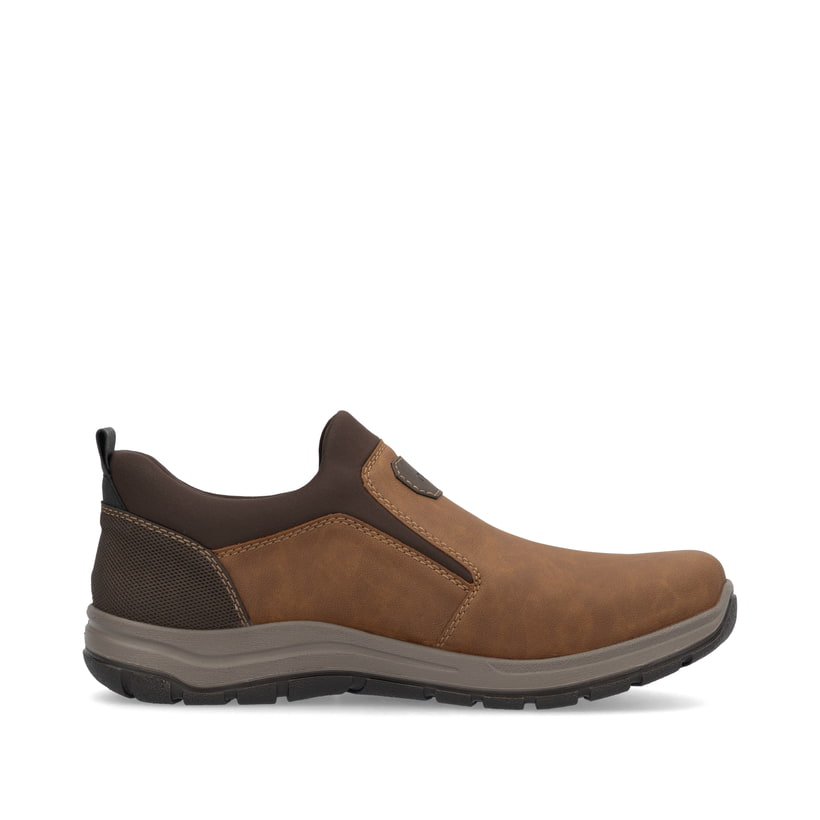Rieker Artikelnummer 03650-24 Rieker Herren Slipper nougatbraun Große Rabatte