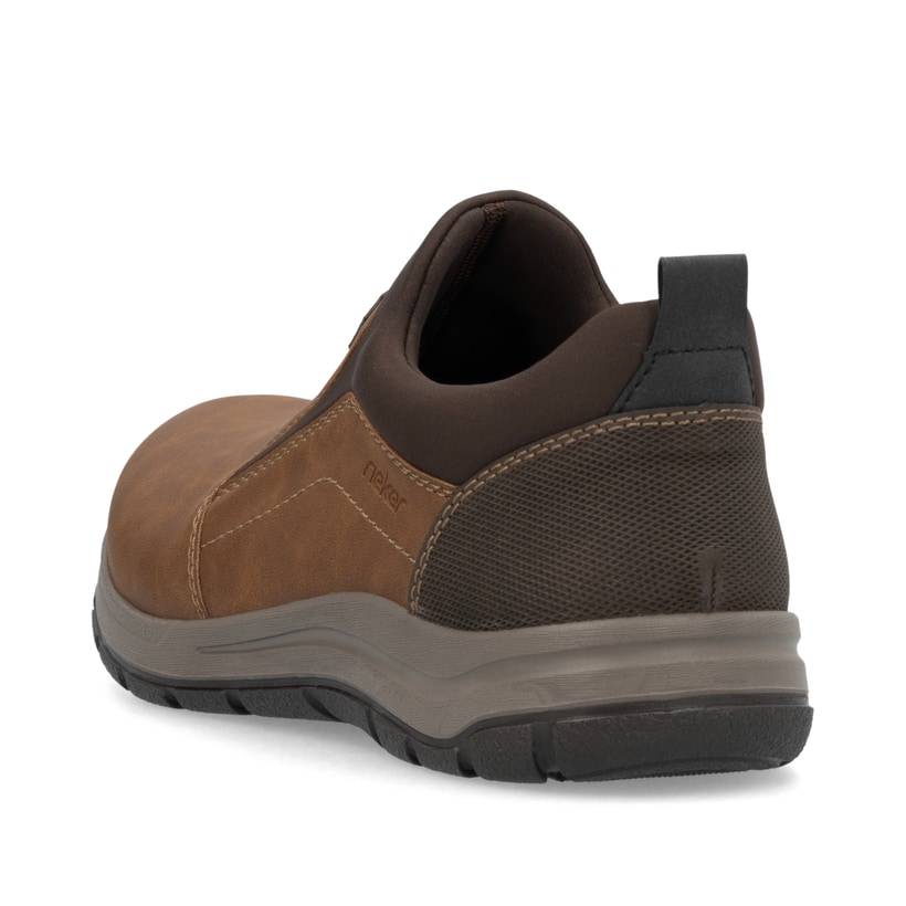 Rieker Artikelnummer 03650-24 Rieker Herren Slipper nougatbraun Große Rabatte