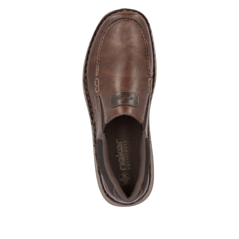 Rieker Artikelnummer 03092-24 Rieker Herren Slipper kaffeebraun Neuheiten