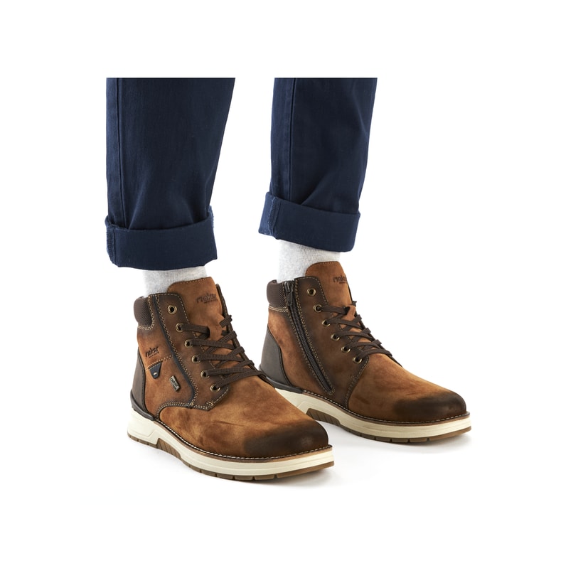 Rieker Artikelnummer 32332-24 Rieker Herren Schnürstiefel karamellbraun Bestseller
