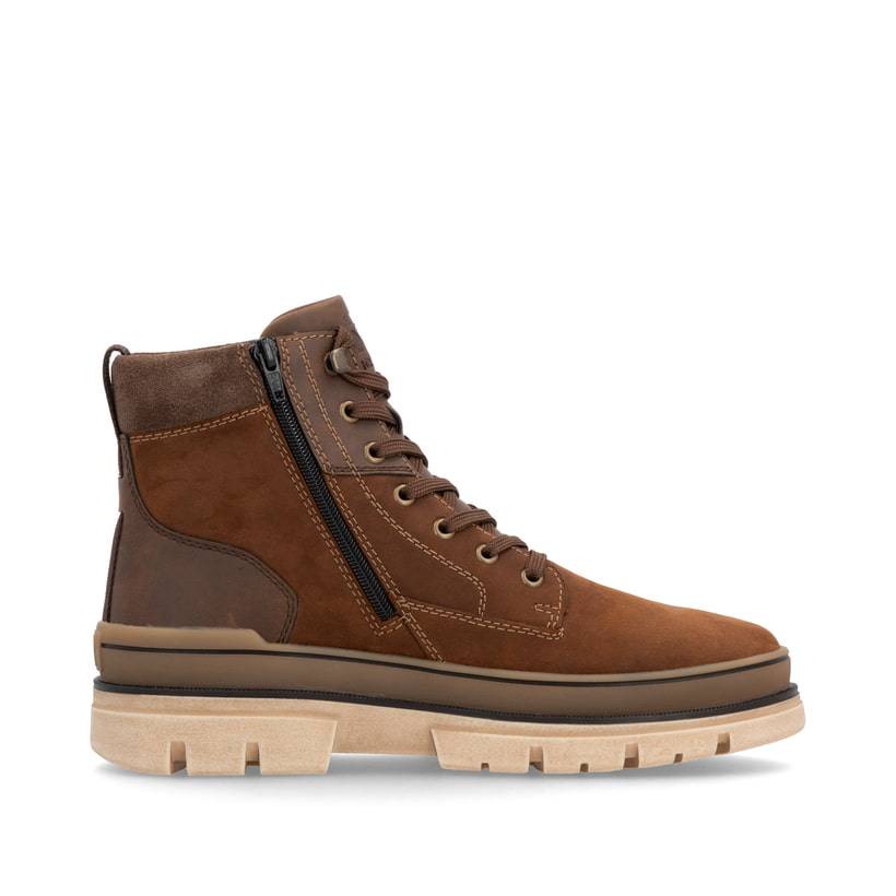 Rieker Artikelnummer U1273-22 Rieker Herren Schnürstiefel nussbraun Saisonale Angebote