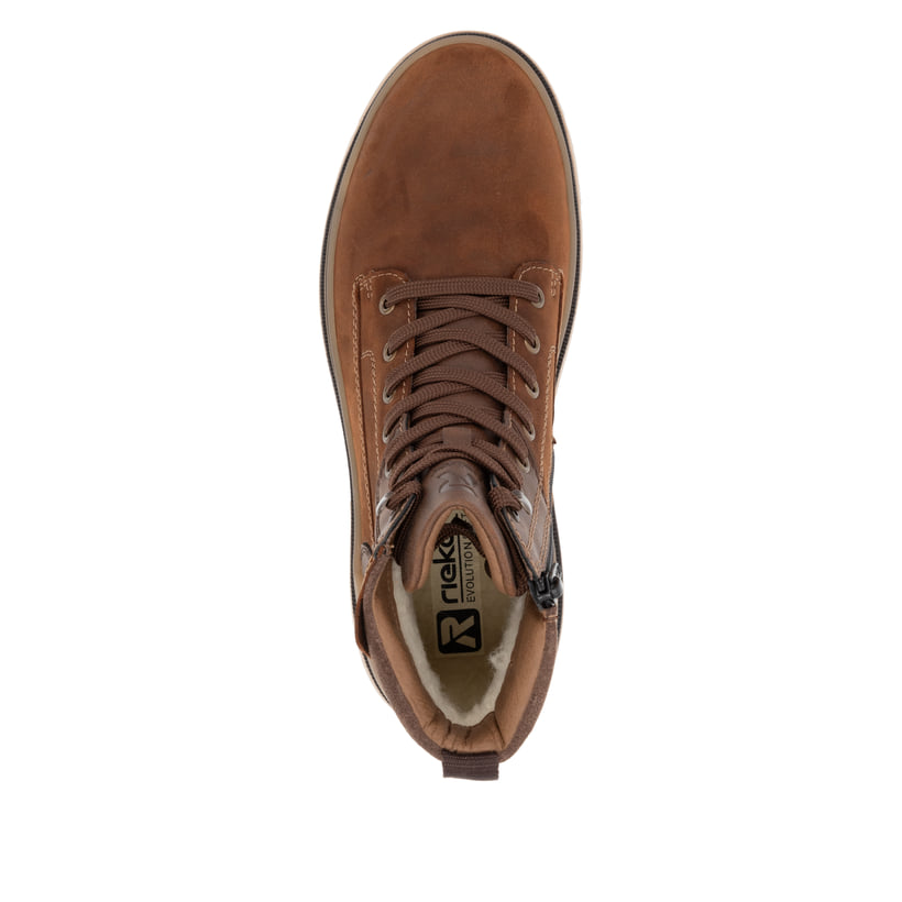 Rieker Artikelnummer U1273-22 Rieker Herren Schnürstiefel nussbraun Saisonale Angebote