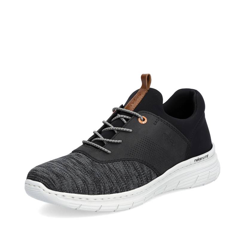 Rieker Artikelnummer 13150-00 Rieker Herren Slipper graphitschwarz Räumungsverkauf