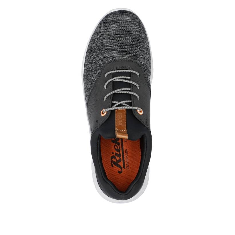 Rieker Artikelnummer 13150-00 Rieker Herren Slipper graphitschwarz Räumungsverkauf