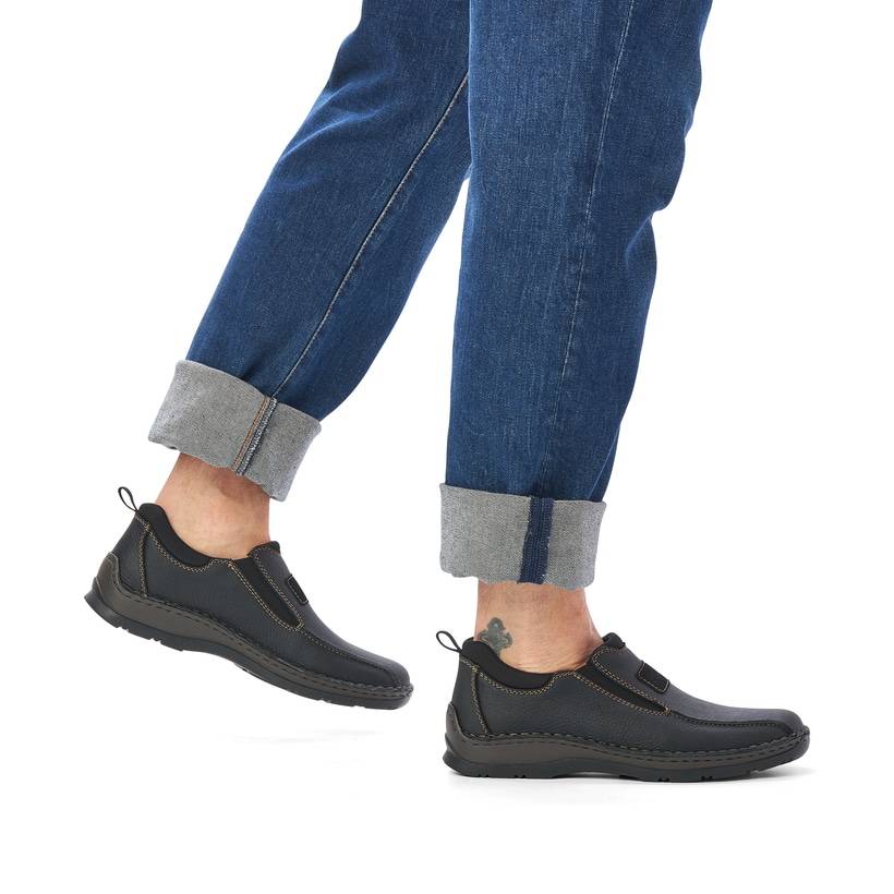 Rieker Artikelnummer 05363-00 Rieker Herren Slipper tiefschwarz Tägliche Deals