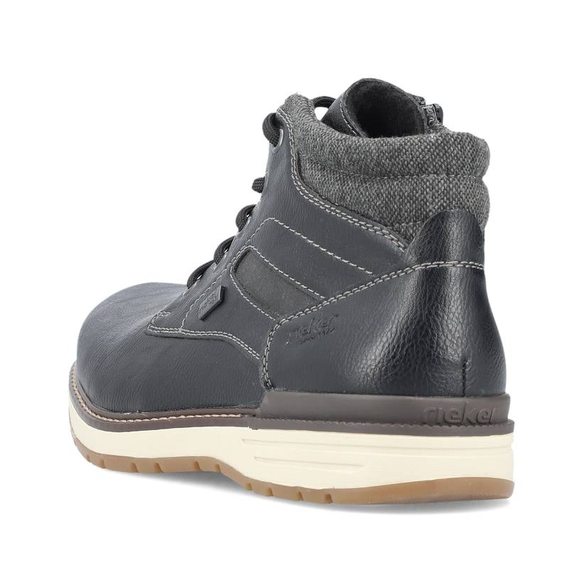 Rieker Artikelnummer 39450-00 Rieker Herren Schnürstiefel urbanschwarz Riesige Ersparnisse