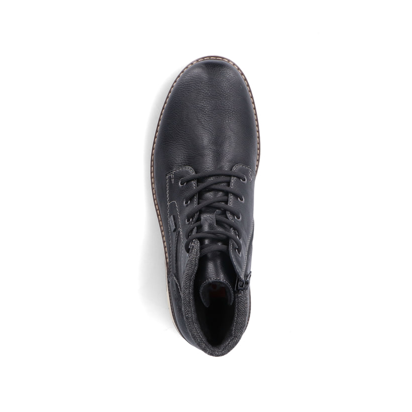 Rieker Artikelnummer 39450-00 Rieker Herren Schnürstiefel urbanschwarz Riesige Ersparnisse