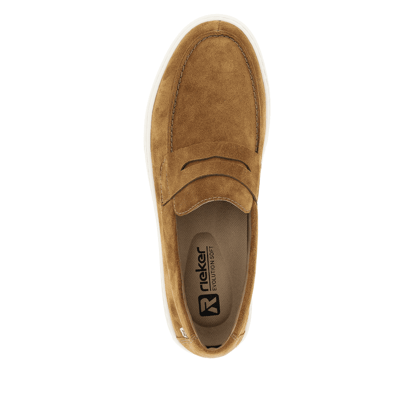 Rieker Artikelnummer U0703-22 Rieker Herren Slipper nougat VIP-Rabatte