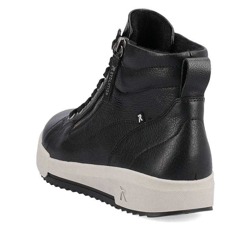 Rieker Artikelnummer W0164-00 Rieker Damen Sneaker High carbonschwarz Super Sparpreis