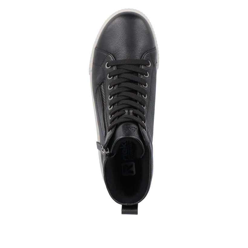 Rieker Artikelnummer W0164-00 Rieker Damen Sneaker High carbonschwarz Super Sparpreis