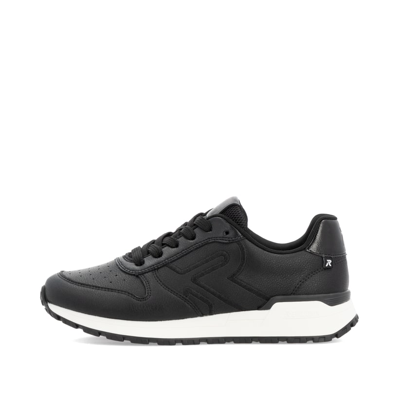 Rieker Artikelnummer W0606-00 Rieker Damen Sneaker Low mattschwarz Wochenangebot