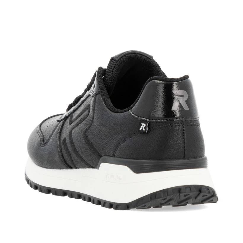 Rieker Artikelnummer W0606-00 Rieker Damen Sneaker Low mattschwarz Wochenangebot