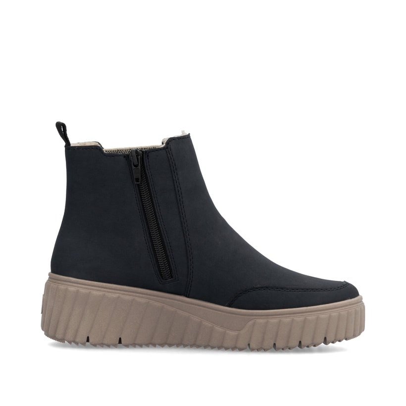 Rieker Artikelnummer N2553-14 Rieker Damen Chelsea Boots nachtschwarz Bis zu 50% Rabatt
