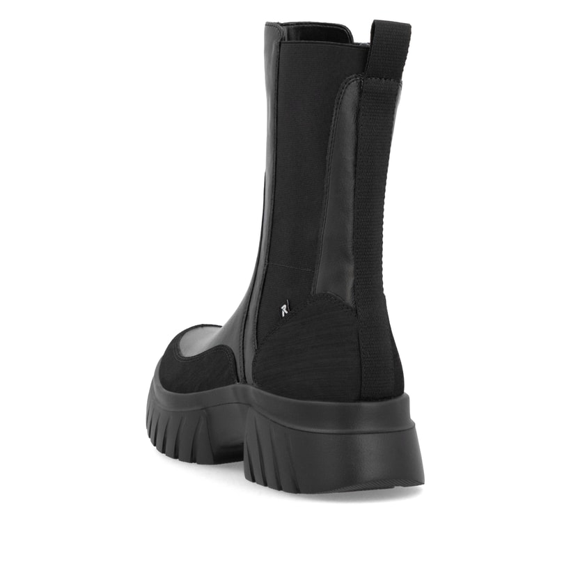 Rieker Artikelnummer W1872-01 Rieker Damen Chelsea Boots mattschwarz Bis zu 65% Rabatt