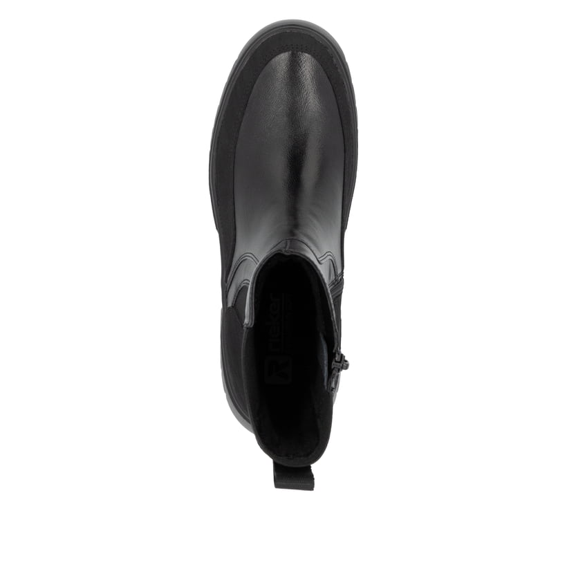 Rieker Artikelnummer W1872-01 Rieker Damen Chelsea Boots mattschwarz Bis zu 65% Rabatt