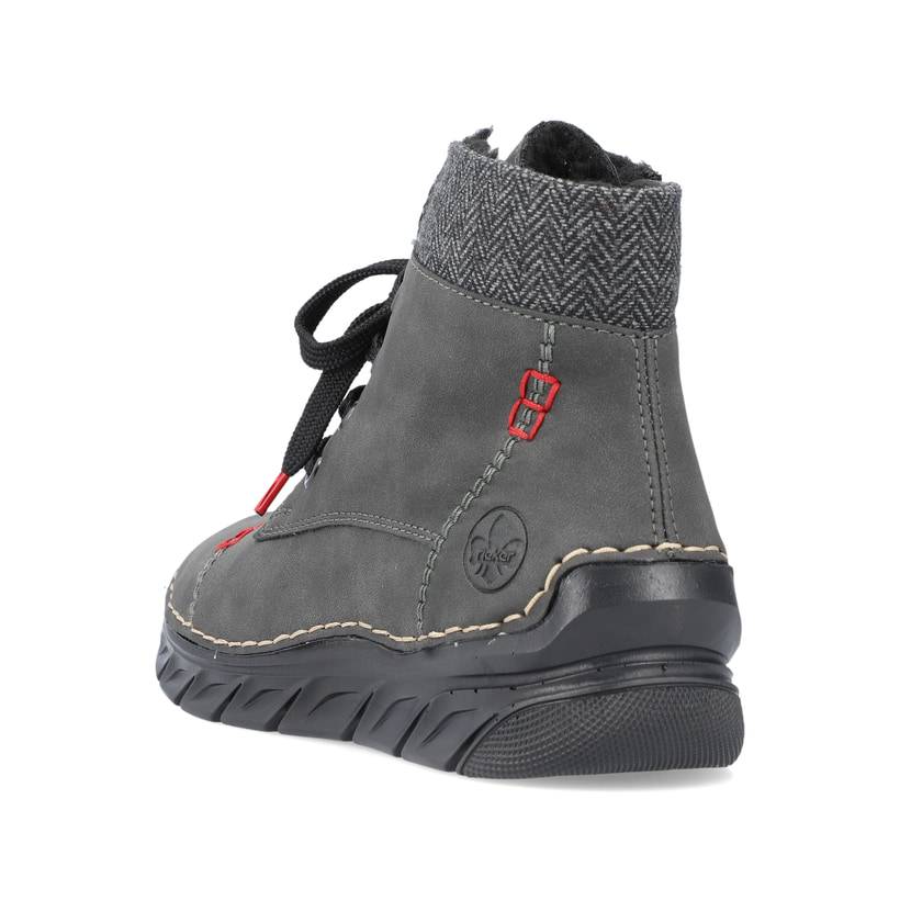 Rieker Artikelnummer 55031-45 Rieker Damen Schnürstiefel anthrazit Discount Store für neue Produkte