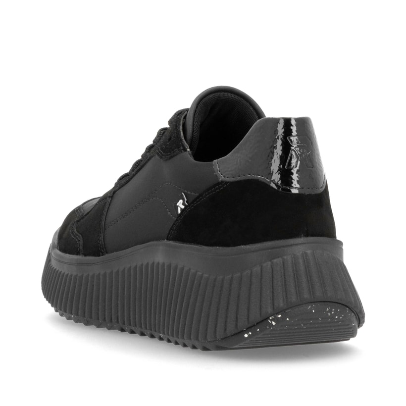 Rieker Artikelnummer W1700-00 Rieker Damen Sneaker Low carbonschwarz Speichern exportieren