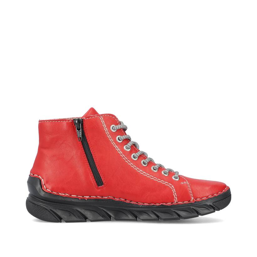 Rieker Artikelnummer 55020-33 Rieker Damen Schnürschuhe feuerrot Black Friday Preise