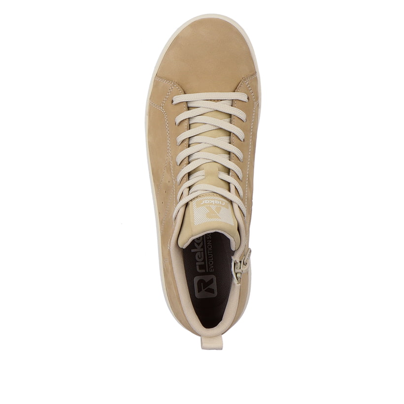 Rieker Artikelnummer 41907-20 Rieker Damen Sneaker High creme beige zollfrei