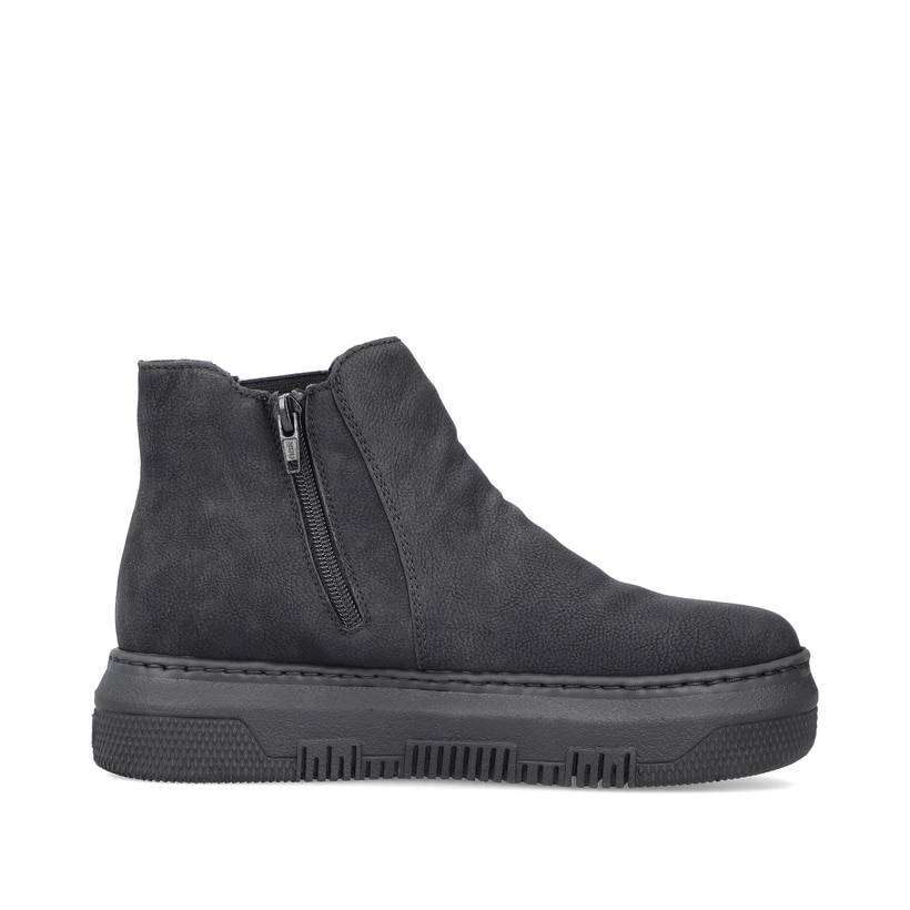 Rieker Artikelnummer M1981-00 Rieker Damen Chelsea Boots tiefschwarz Rabatte dieses Monats