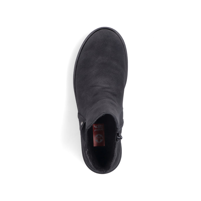 Rieker Artikelnummer M1981-00 Rieker Damen Chelsea Boots tiefschwarz Rabatte dieses Monats